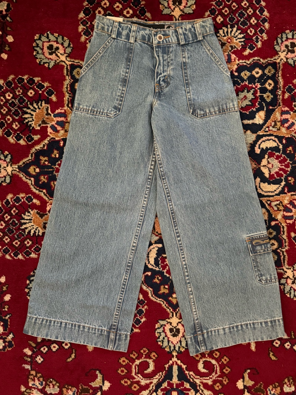 Vintage Levi’s Silvertab Wide Leg Utility Pocket Youth/XS Jeans